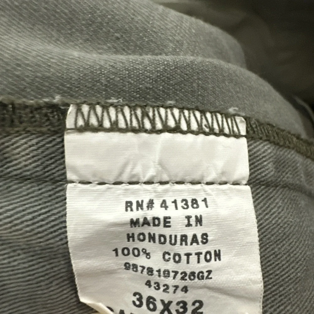 Vintage Polo Ralph Lauren Pleated Front Men's Chino Pants Size 36x32 Green